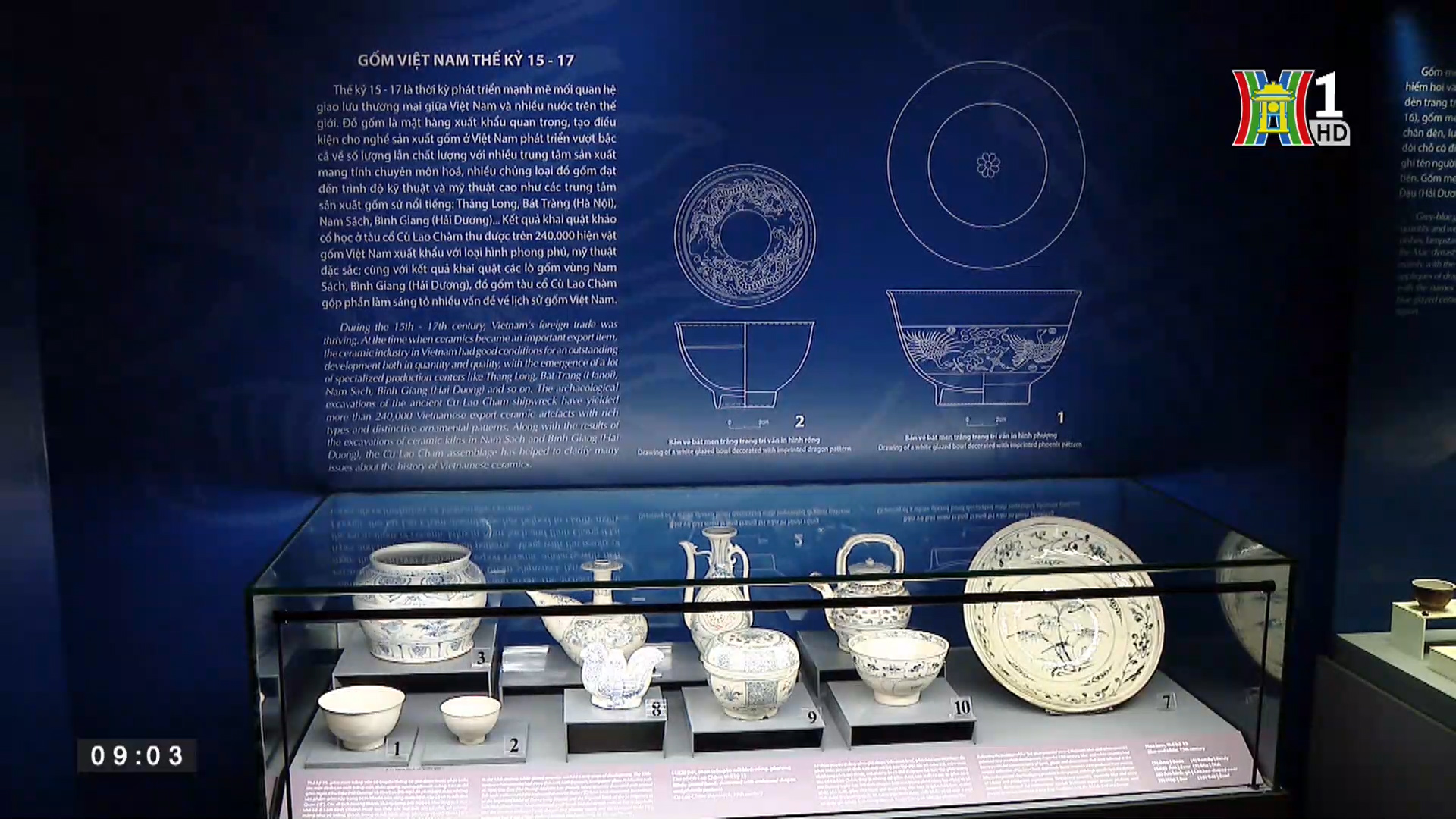 70 Hiện vật được trưng bày trong triển lãm tôn vinh Gốm Việt