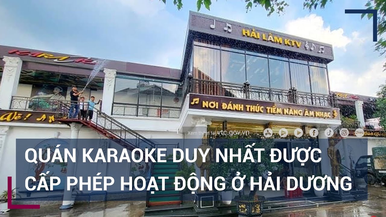 Có gì trong quán karaoke duy nhất được cấp phép hoạt động ở Hải Dương- - VTC Tin mới