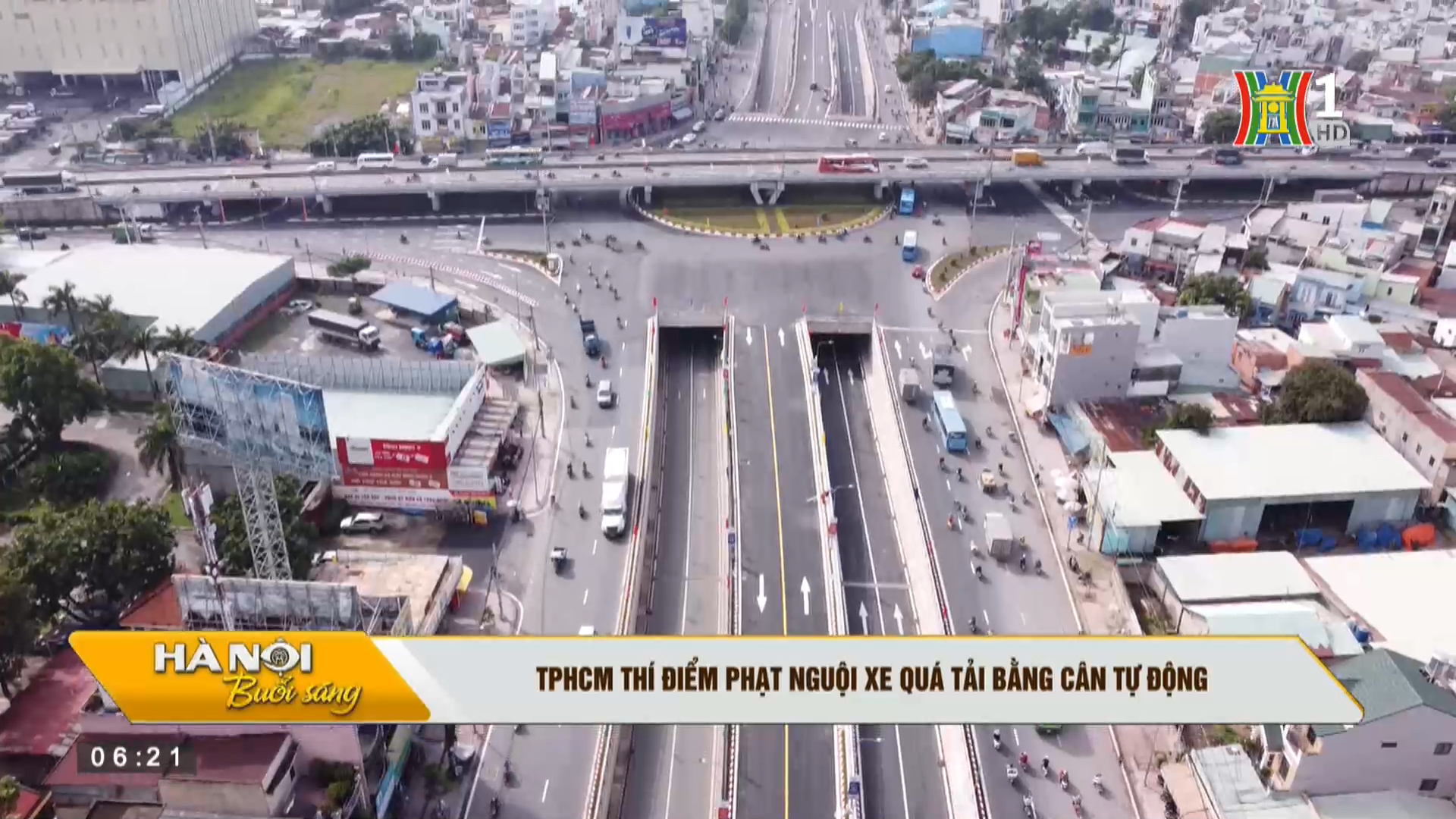 Tp Hồ Chí Minh thí điểm phạt nguội xe quá tải bằng cân tự động