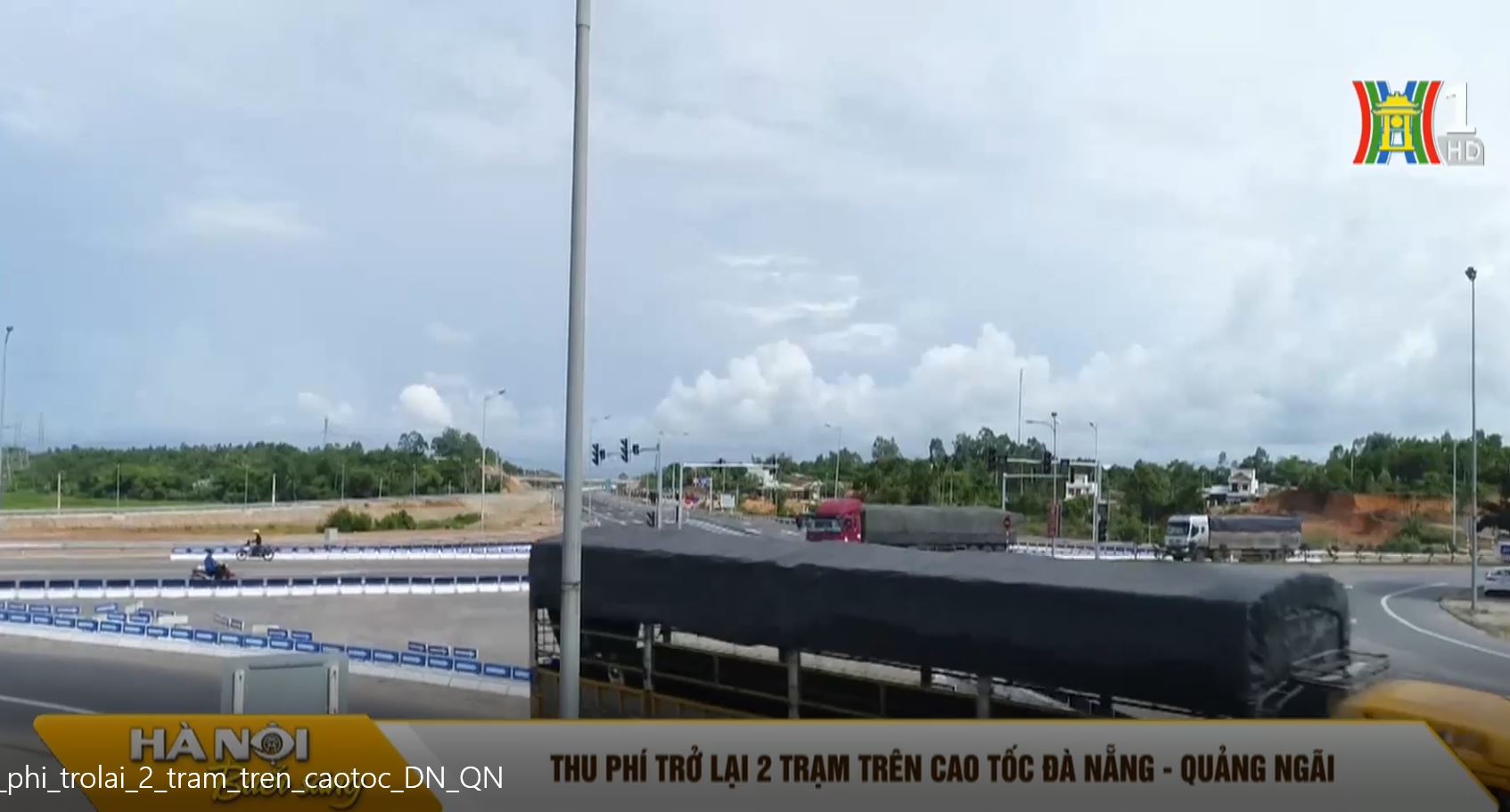 Thu phí trở lại tại 2 trạm trên cao tốc Đà Nẵng Quảng Nam