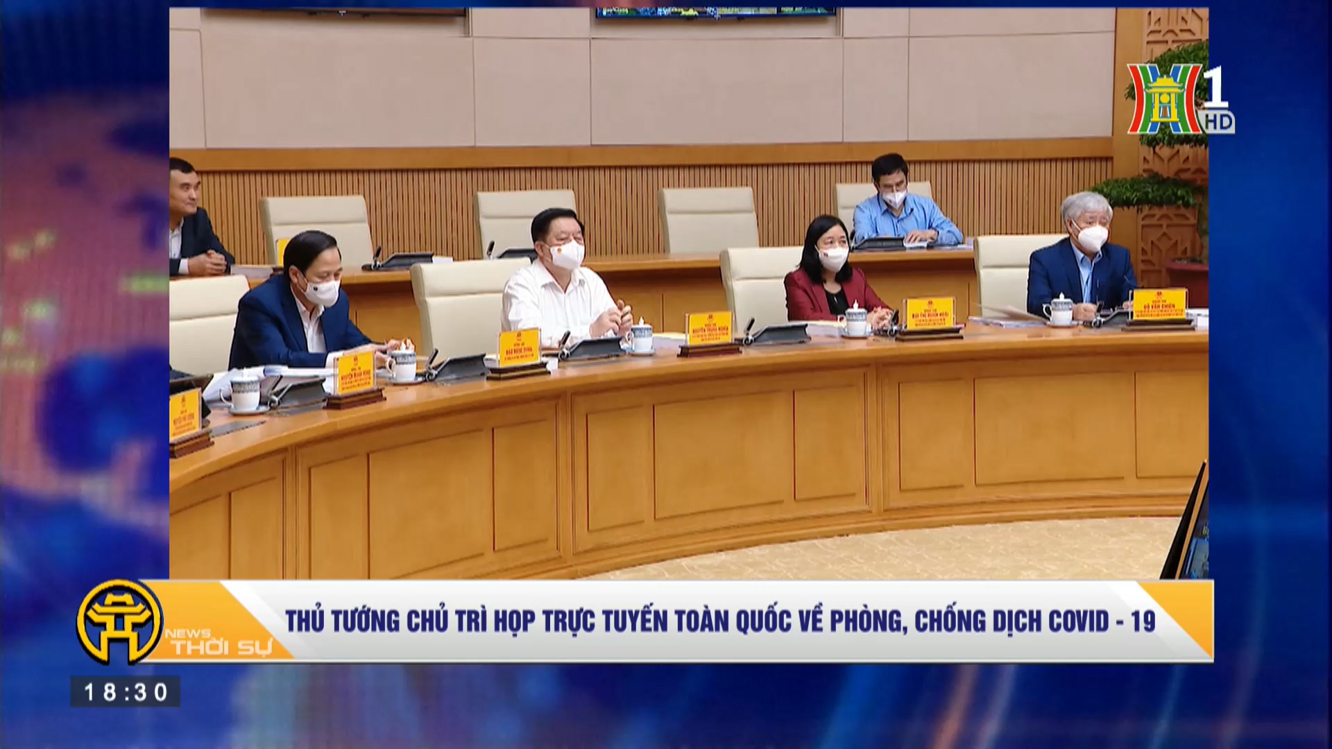 Thủ tướng chủ trì họp online phòng chống Covid