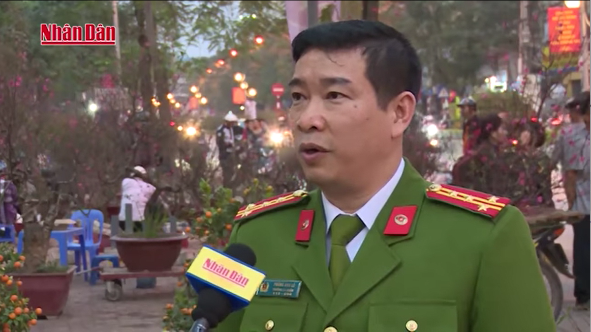 Hà Nội bảo đảm an ninh trật tự các khu vực chợ Tết