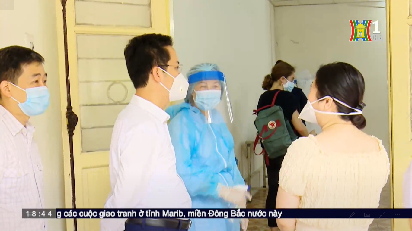 Xét nghiệm Covid-19 trong cộng đồng tại quận Hoàn Kiếm